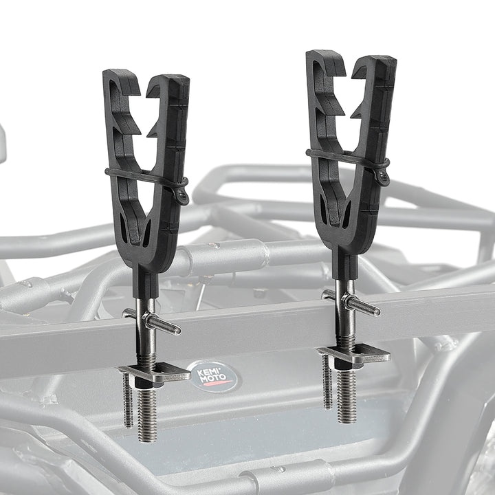 ATV Gun Mount with Rubber Straps for 0.79"-1.97" Square Tube