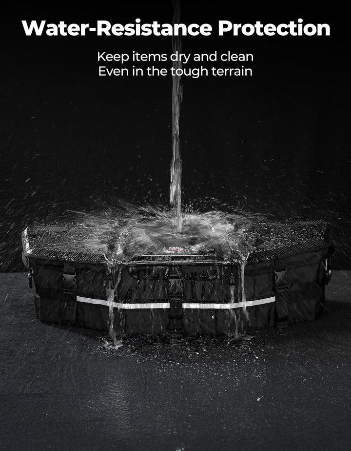 Upgraded 50L ATV Cargo Bag – Front/Rear Rack Cooler & Storage Box, Fits Can-Am X3, Outlander, Renegade 500–1000 - Kemimoto