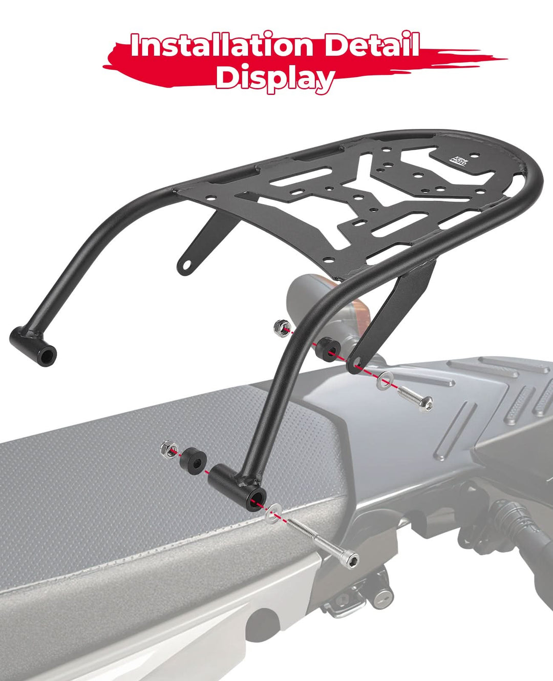 Motorcylce Rear Rack for XT250 2008-2025 - Kemimoto