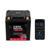 12V 16Ah Wireless Connection Powersports LiFePO4 Battery For Motorcycle ATV UTV