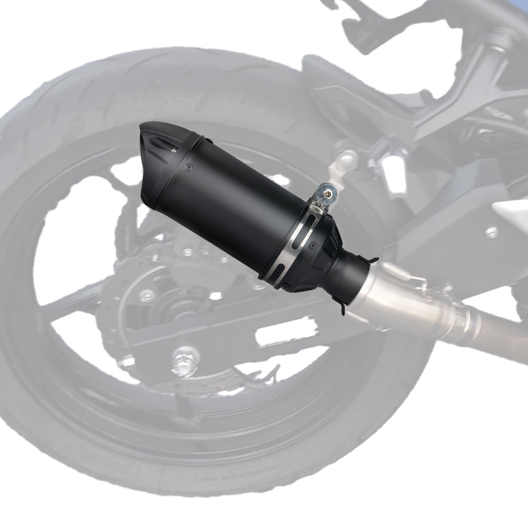 Universal Motorcycle Slip-On Exhaust Muffler for 38 mm Pipe Diameter - Kemimoto