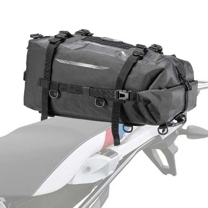 Motorcycle Tail Bag 35L Totally Waterproof Backpack - Kemimoto