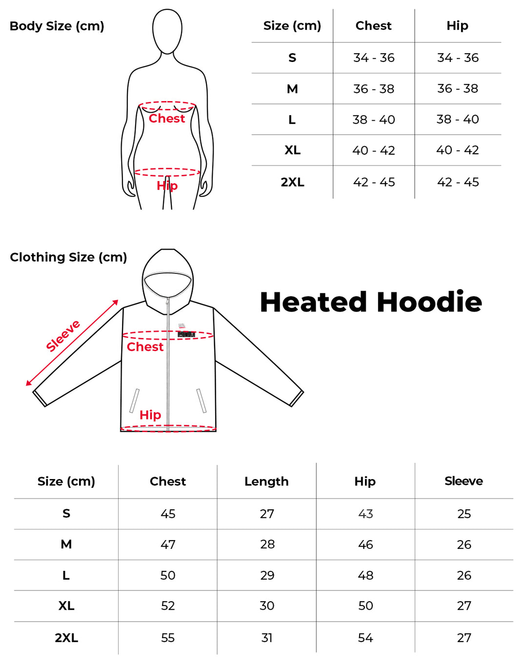 Heated Vest with App Remote Control & Heated Hoodie - Kemimoto