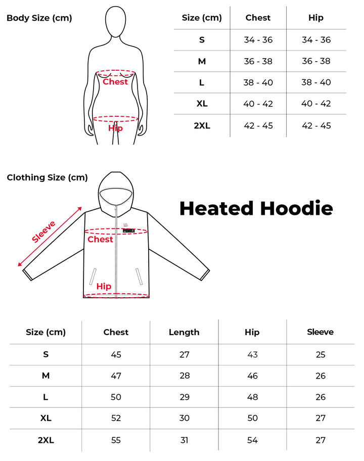 Heated Vest with App Remote Control & Heated Hoodie - Kemimoto
