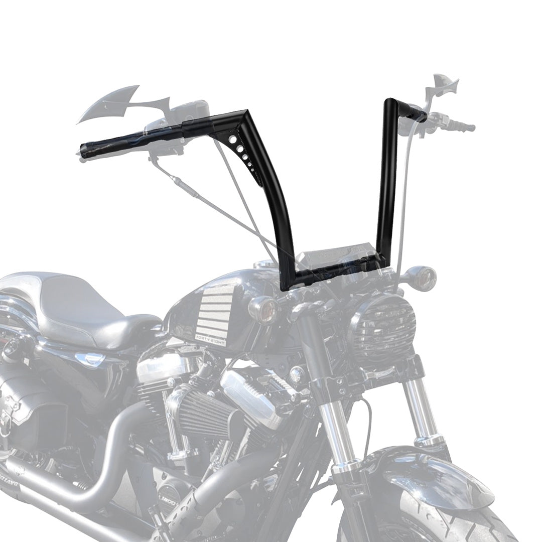 Rise Ape Hangers Handlebar 14-inch Fit for Harley