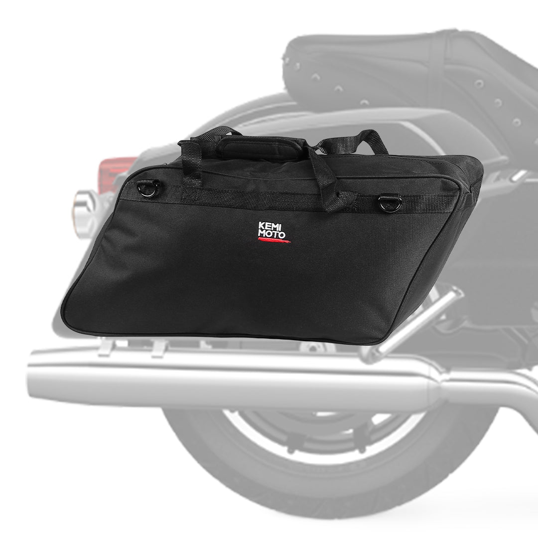  ANASES Motorcycle Saddlebag Liner Bags Hard Saddle Bags Insert  Storage Bag Luggage Bag Fit for 1993-2022 Harley Touring Electra Glide Road  Glide Street Glide Road King 1 Pair : Automotive