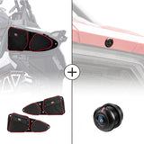 Front Side Door Bags and Front Camera for Polaris RZR XP 1000