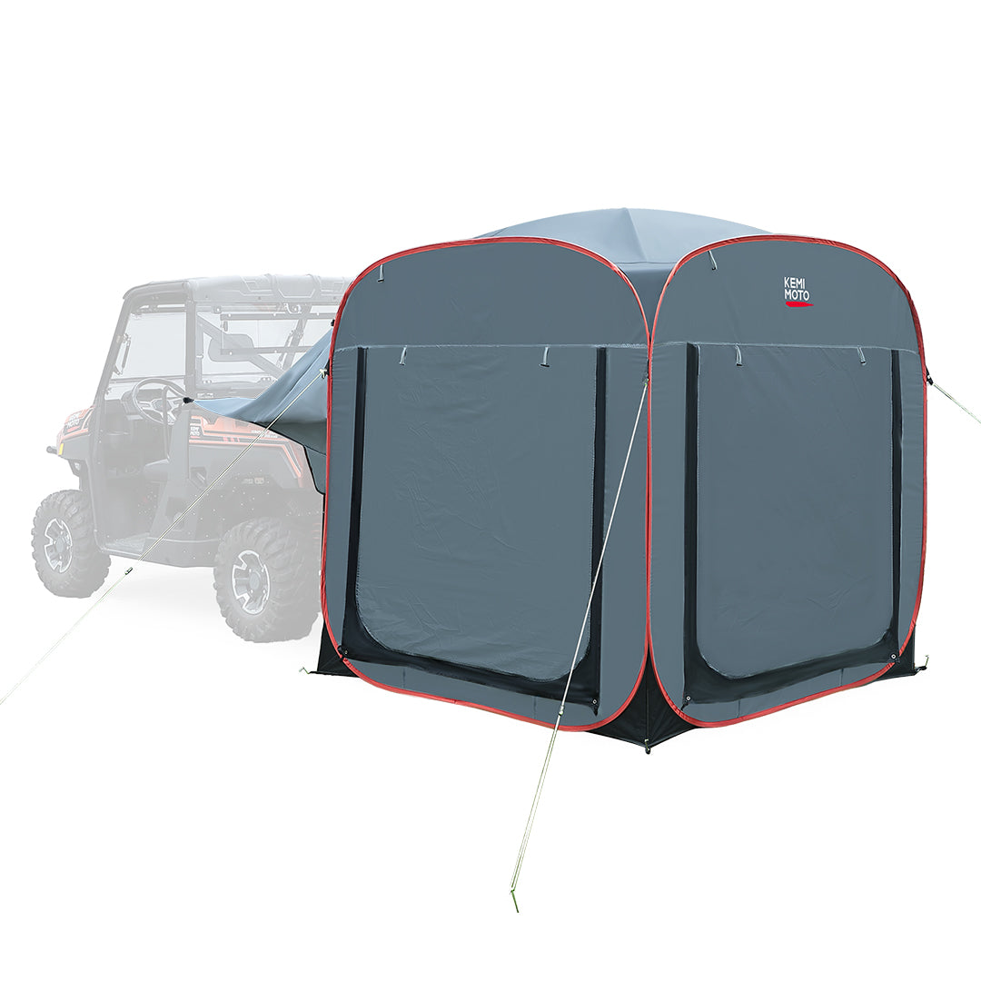 Waterproof RV Door Window Shade Cover With All Terrain Wheels