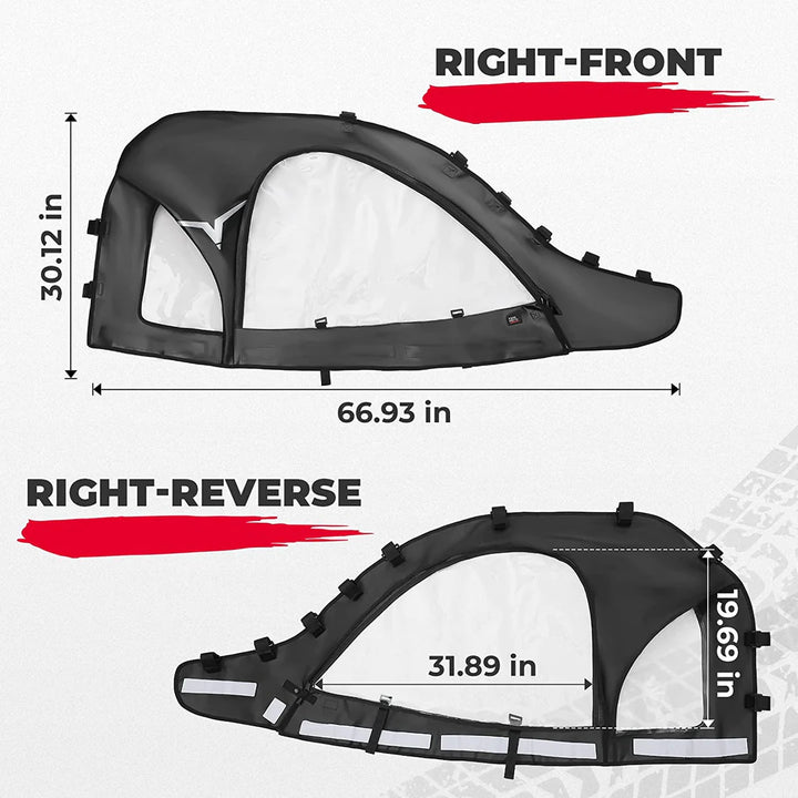 Lower Doors Inserts & Soft Cab Enclosures for CFMOTO ZForce 950