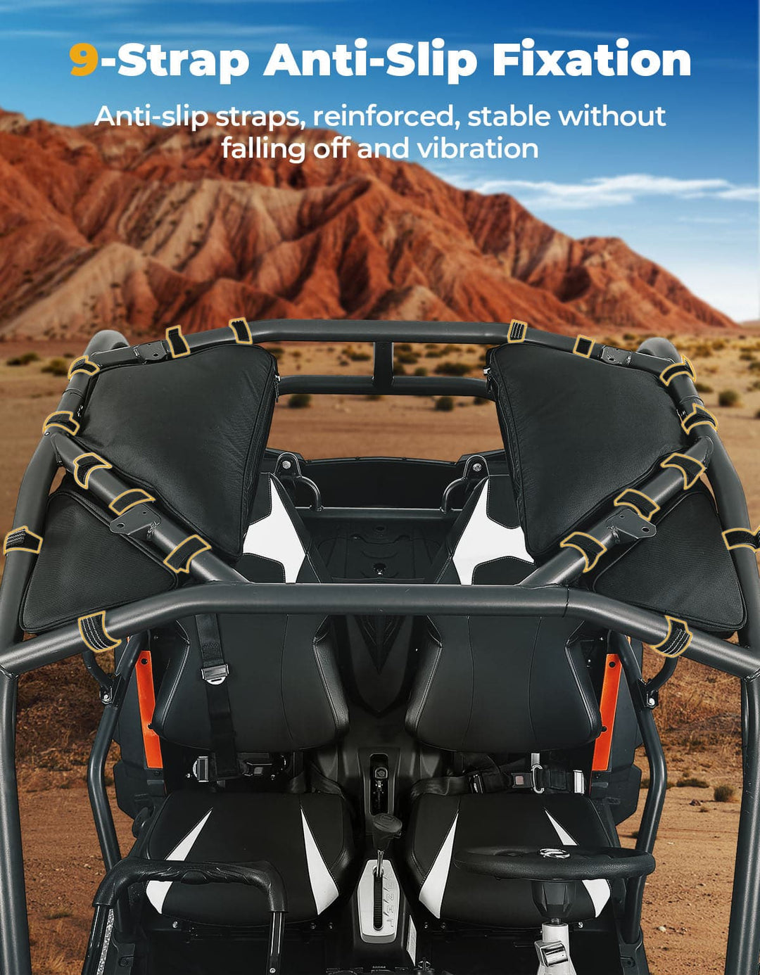Roof Bag 1680D Waterproof for CFMOTO ZForce 500 | 800 | 1000 - Kemimoto