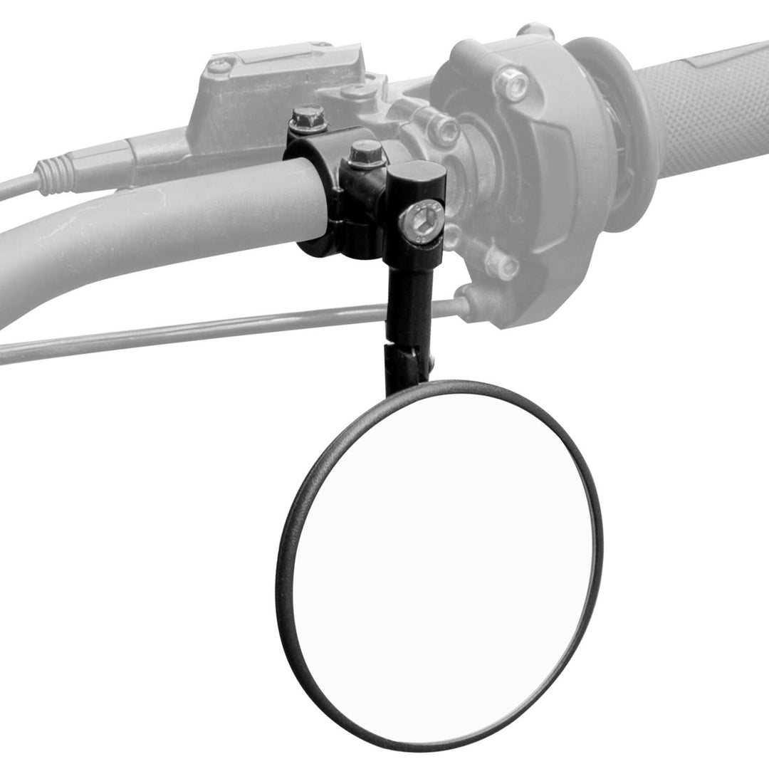 CNC Aluminum Bar End Side Mirror for 22-23mm Handlebar Diameter - Kemimoto
