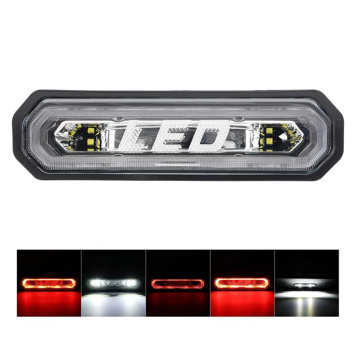 AMBUSH ハックフリツミニトラックスカト BWCN001S24JER001 1009 UTV Universial LED Chase Brake Tail Lights for RZR Ranger
