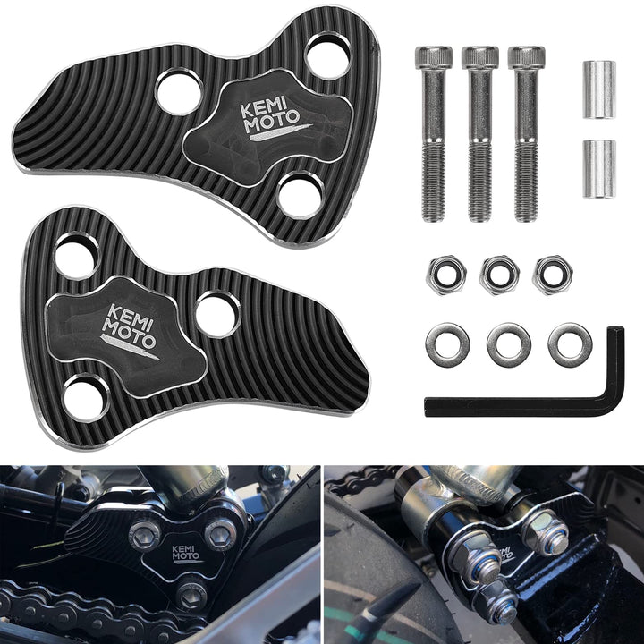 Aluminum Rear Shocks Lowering Kit for GROM MSX125 2022-2024 - Kemimoto