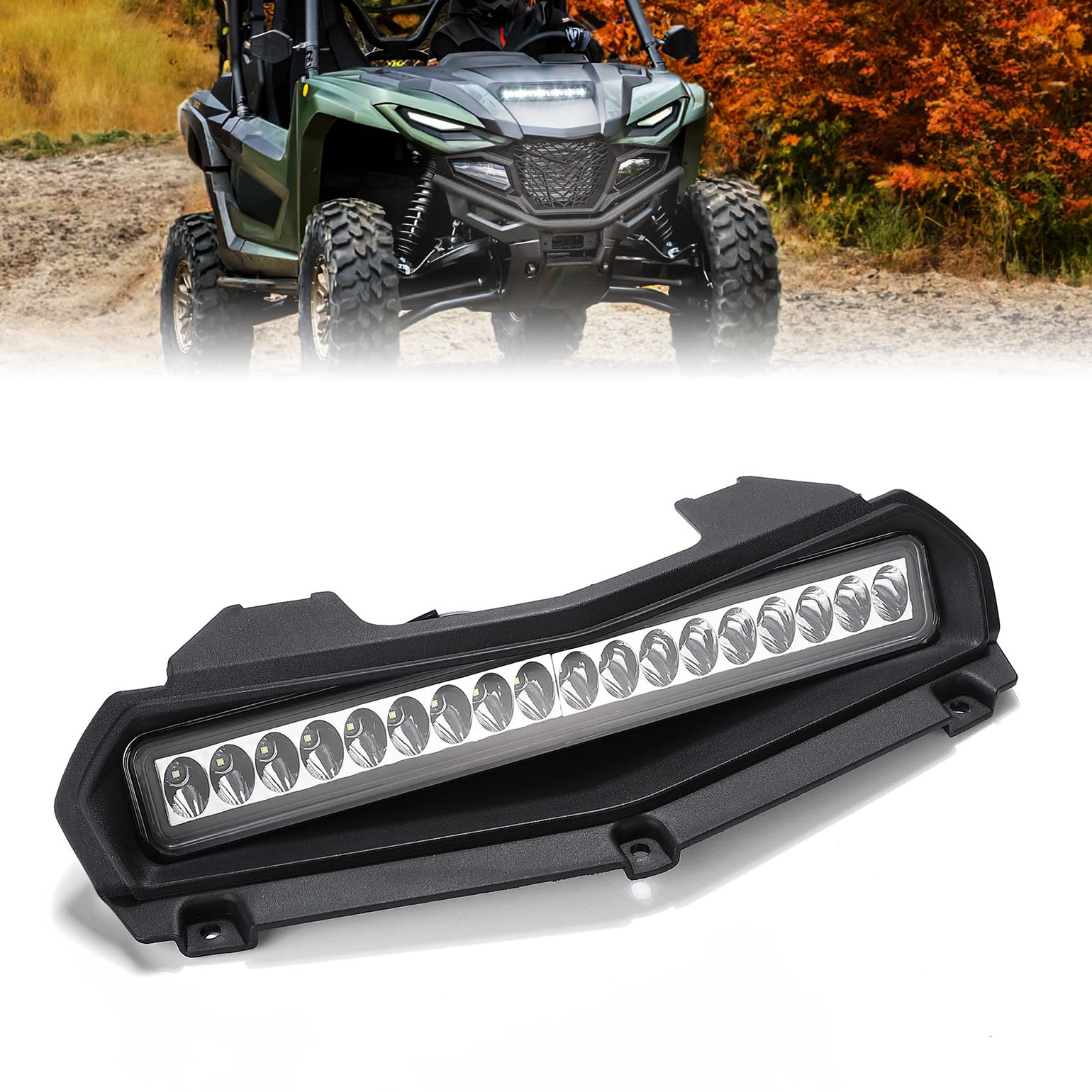 LED Hood Scoop Light for Yamaha Wolverine Rmax X2/X4 Kemimoto