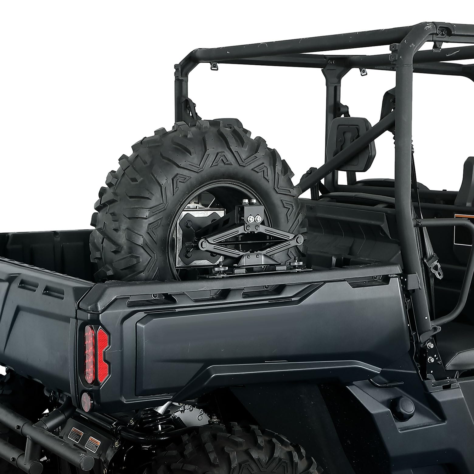 SAUTVS 4 Coprimozzo Per Pneumatici In ABS Nero Compatibili Con Can-Am Defender, Commander, Outlander, Maverick 2015-2021 – Antipolvere E Accessori Estetici