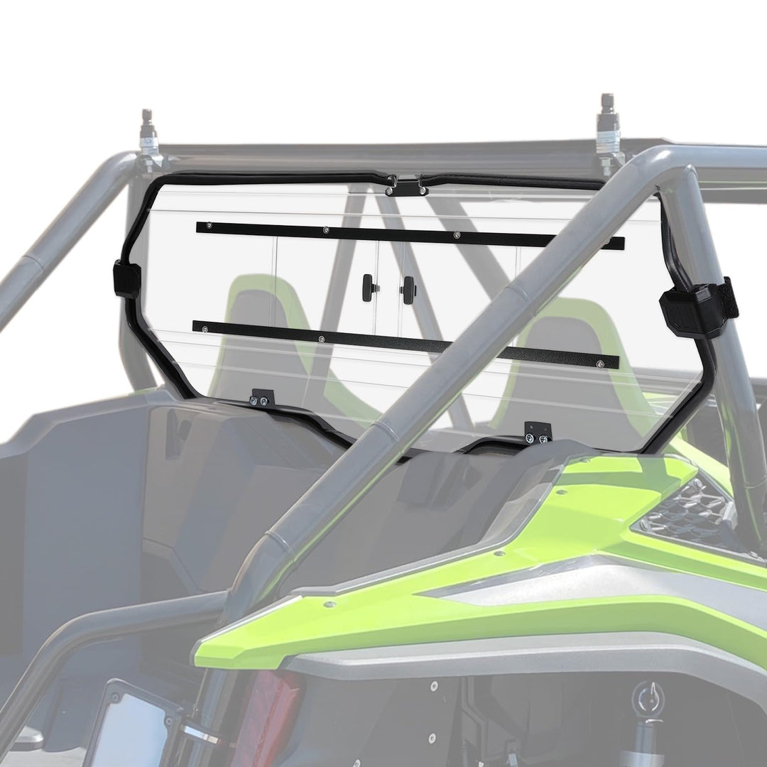 UTV Rear Windshield Sliding Vented Back Window for Talon 1000X-4 - Kemimoto