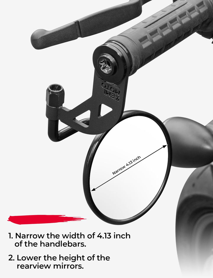 Motorcycle Rearview Mirrors Extenders Bracket for Sportster S RH1250 2021-2023