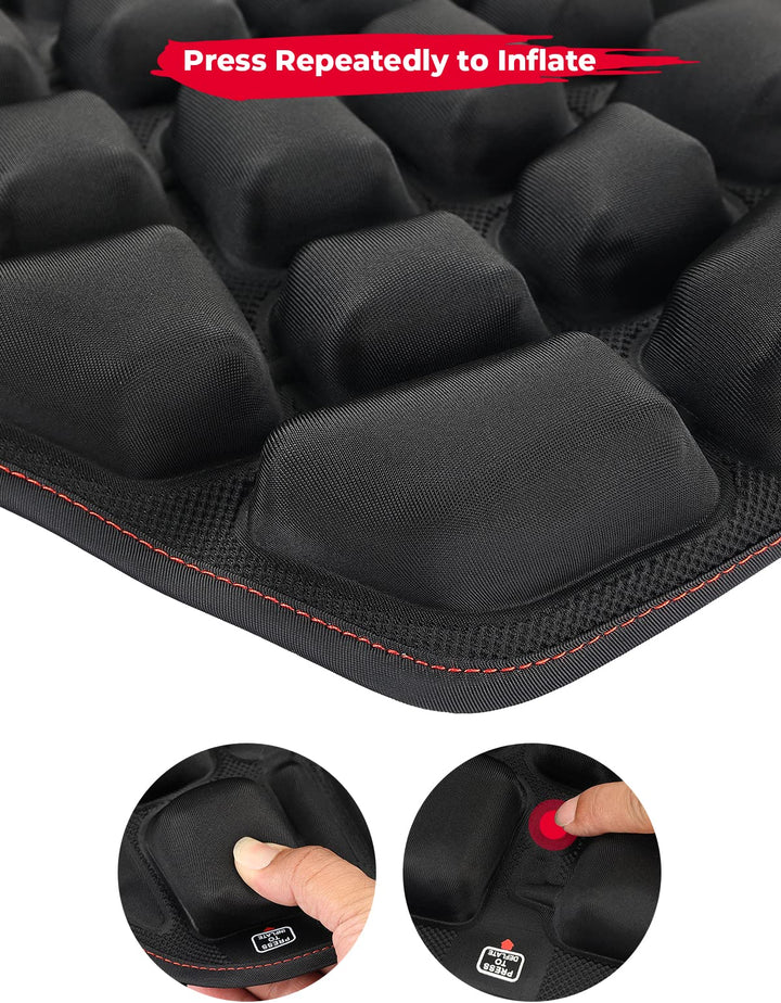 Motorcycle Foldable 3D Air Fillable Seat Cushion