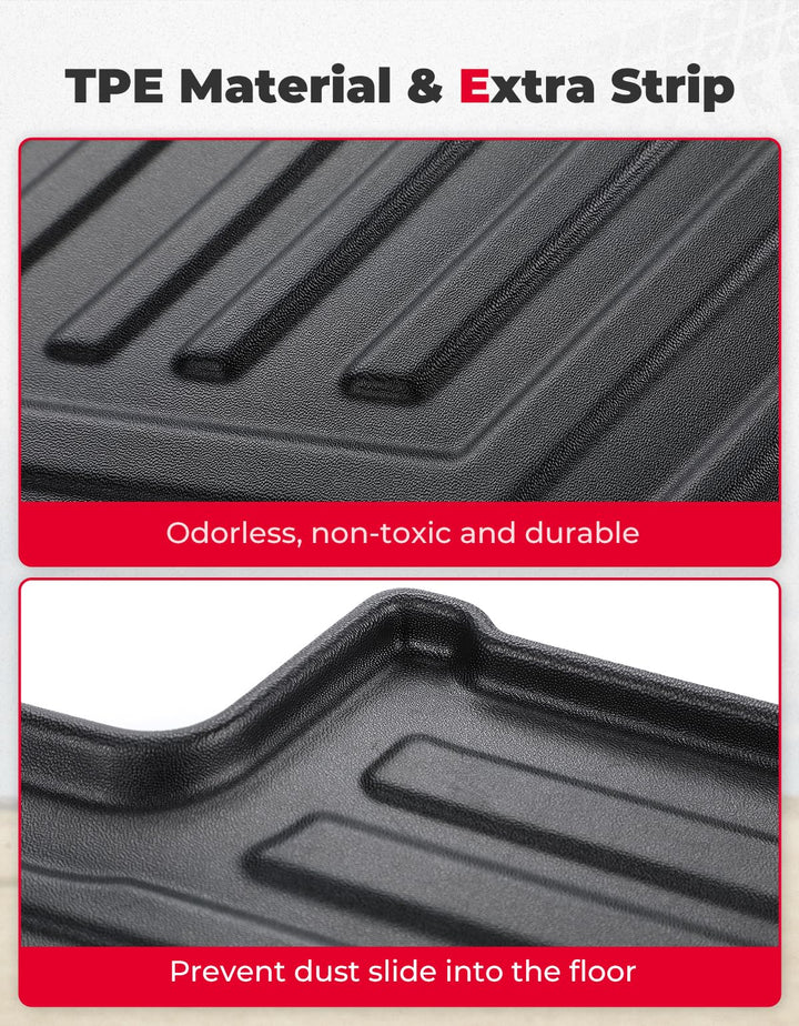 Anti-Slip Floor Mats for Pioneer 1000-6 2023 (4 Pcs)