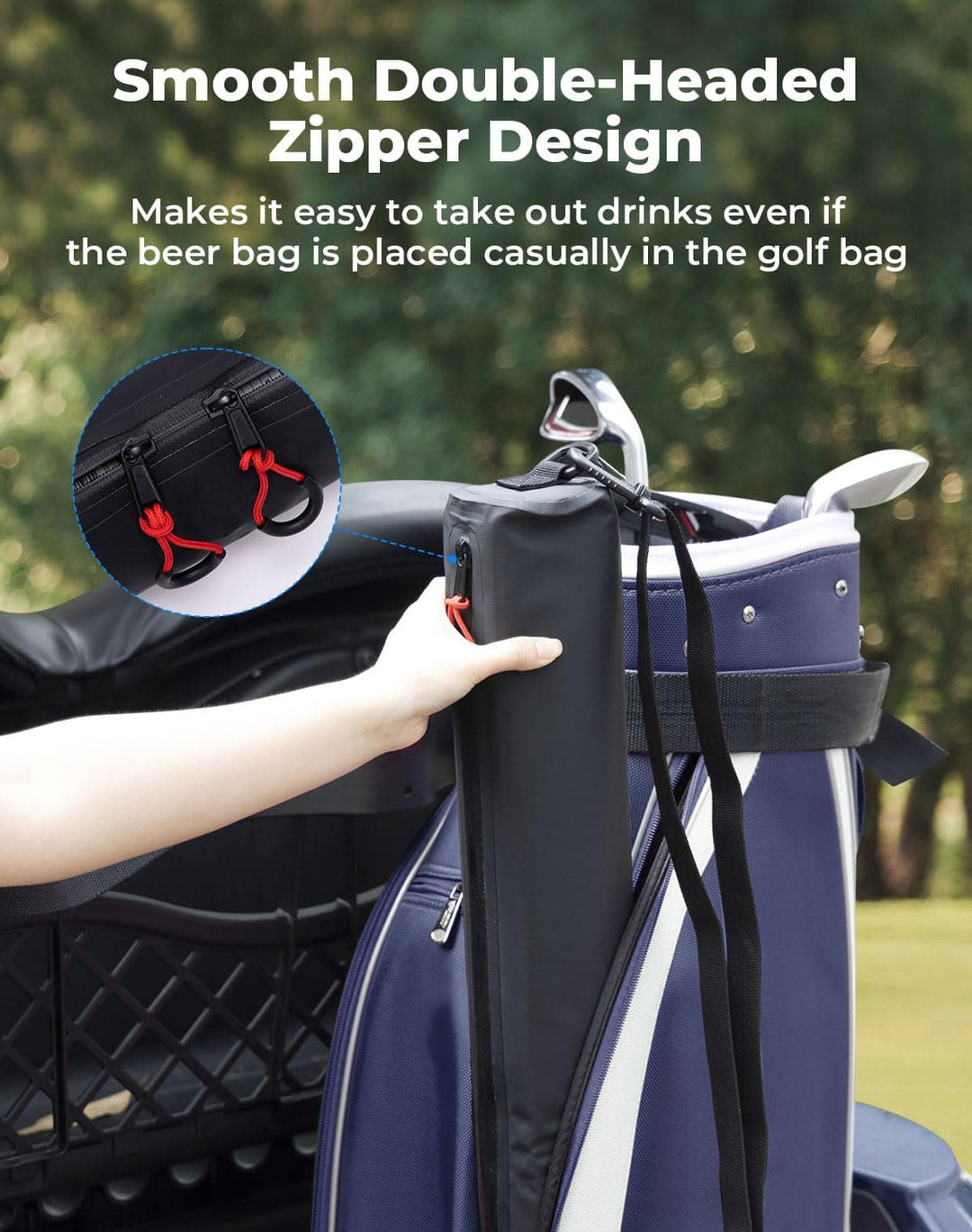 Golf Beer Sleeve Cooler Bag - Kemimoto