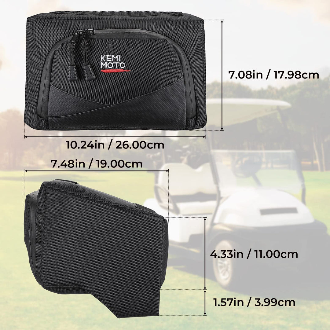 Golf Cart Dash Storage Bag for Club Car Precedent/ Tempo/ Onward