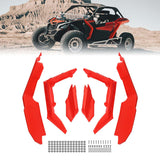 Red Fender Flares for Can-Am Maverick X3 / X3 MAX