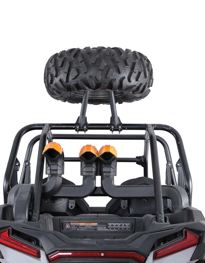 UTV Universial Spare Tire Carrier For 1.5''-2'' Roll Cage - Kemimoto