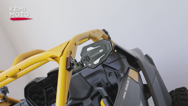 UTV Aluminum Side Mirrors for Can Am Maverick R 2024+ (1 Pair)