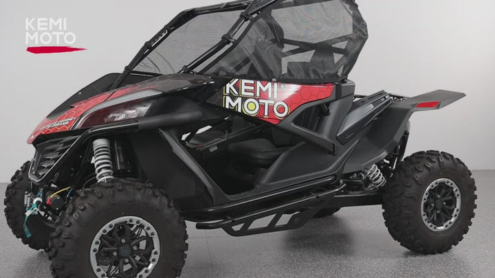 How to install Kemimoto Window Nets For CFMOTO ZForce 950?