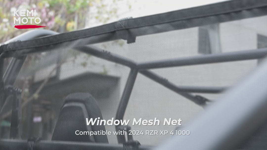 Rear Window Net for Polaris RZR XP 1000/4 1000 2024/2025+