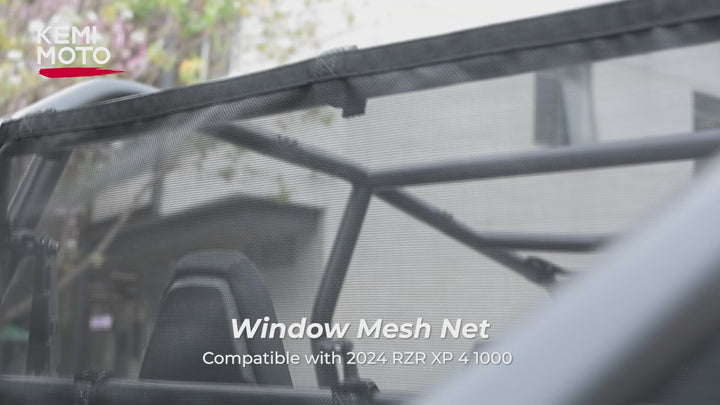 Rear Window Net for Polaris RZR XP 1000/4 1000 2024/2025+