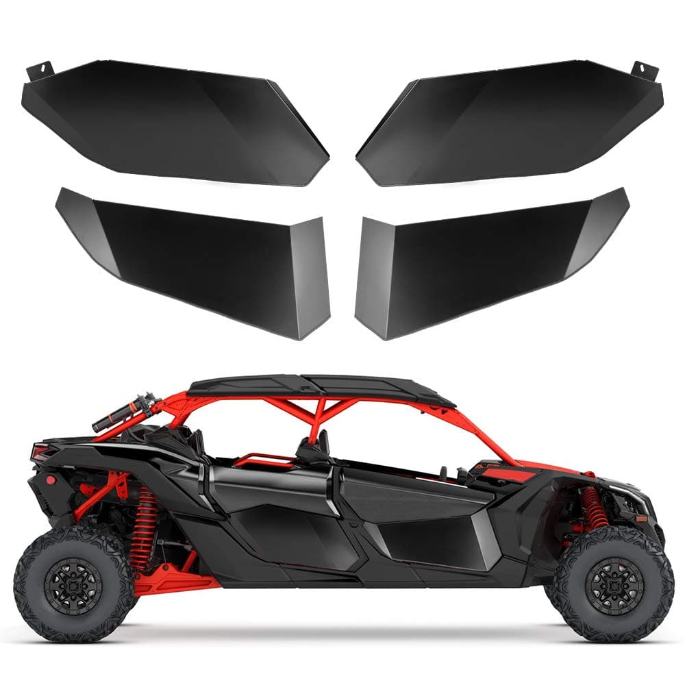 Aluminum Lower Door Panel Inserts For Can-Am Maverick X3 MAX