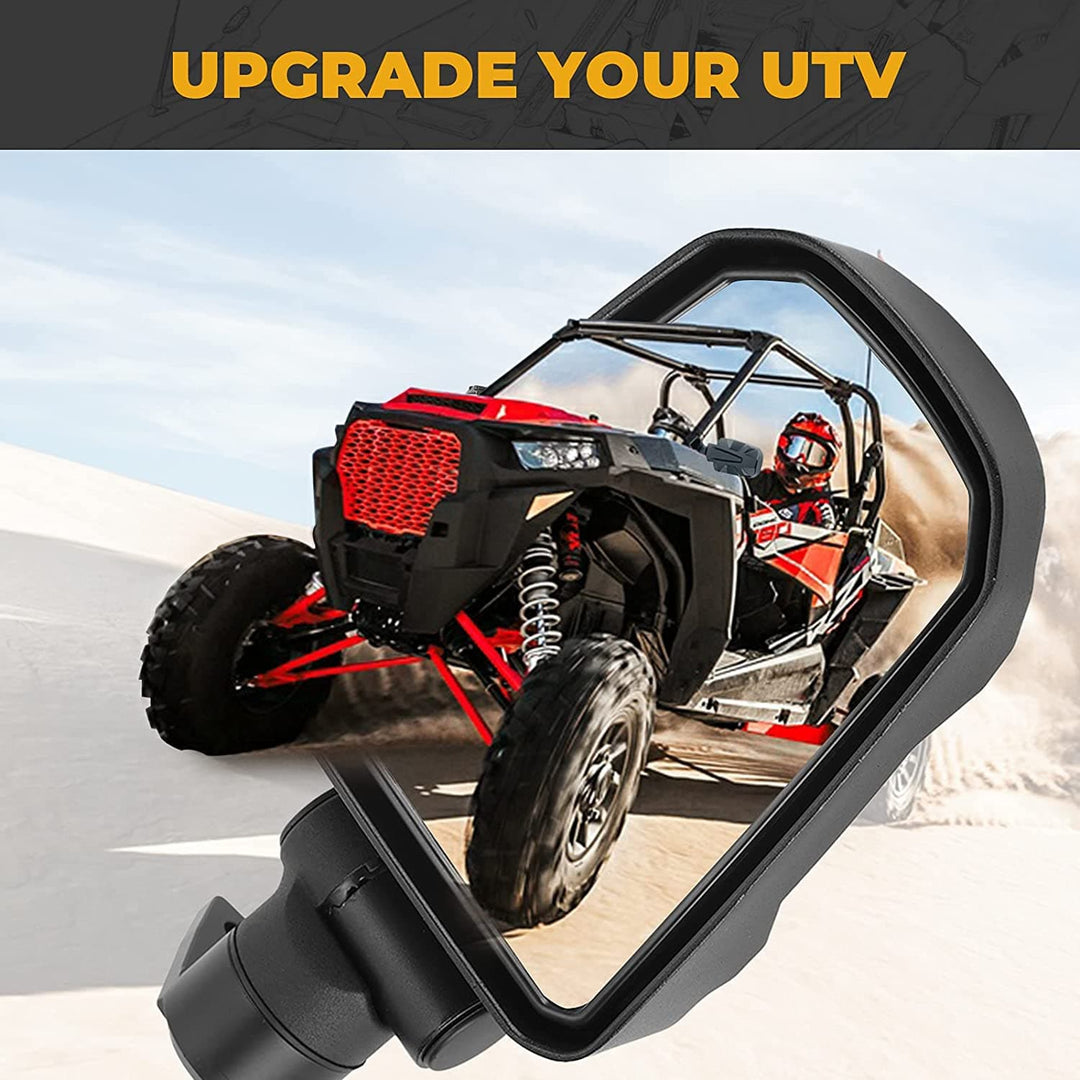 Polaris RZR XP 900 1000 Folding Side Mirrors - KEMIMOTO