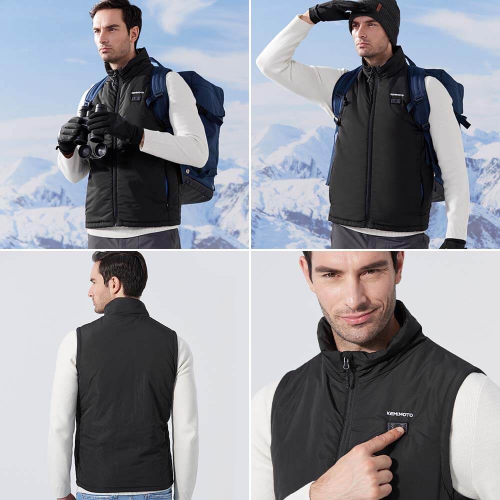 Classs Heated Vest for winter hiking