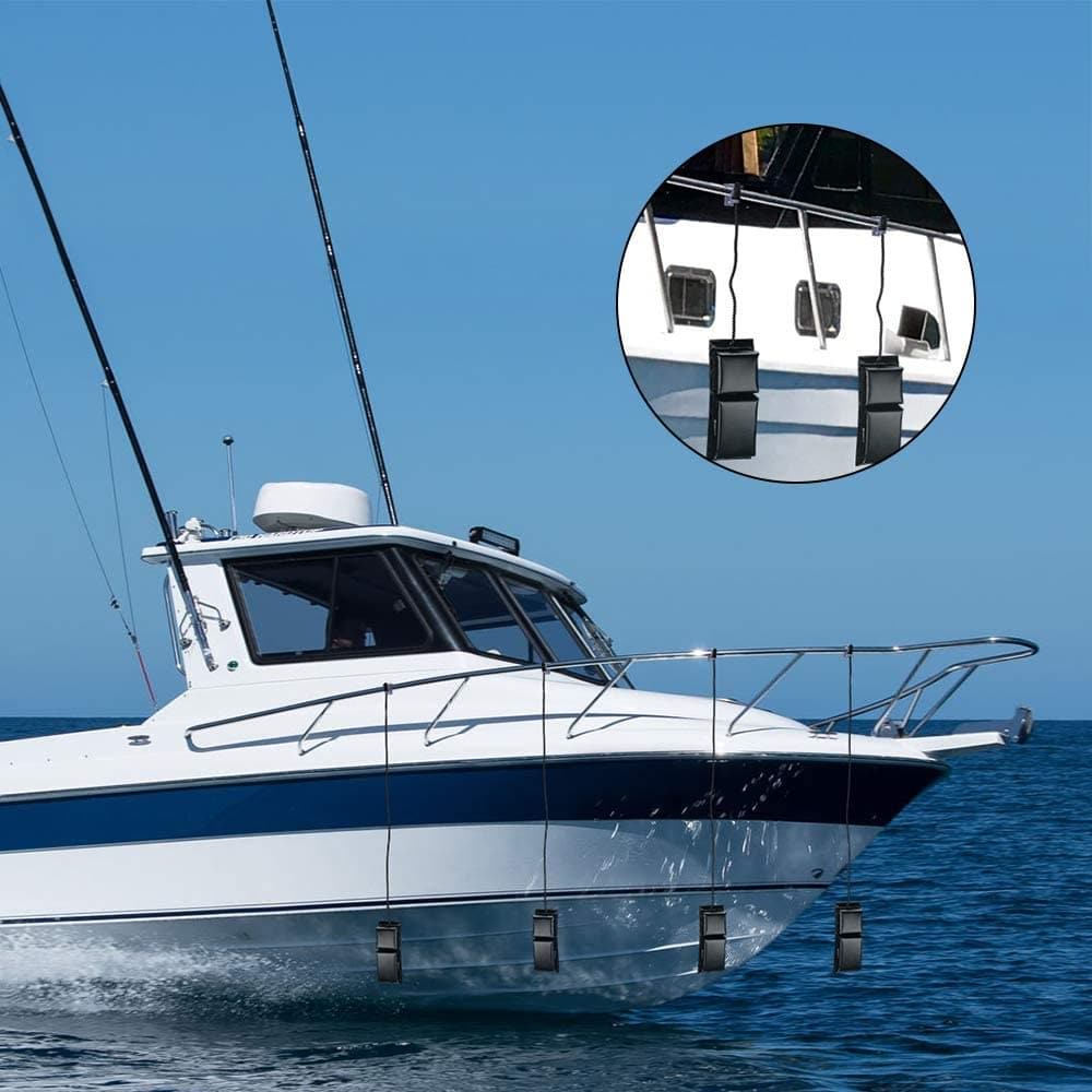 PWC Boat Fender Docking Protection Kit for Seadoo Jet Ski Waverunner 13.5"x5"x2.56" - KEMIMOTO
