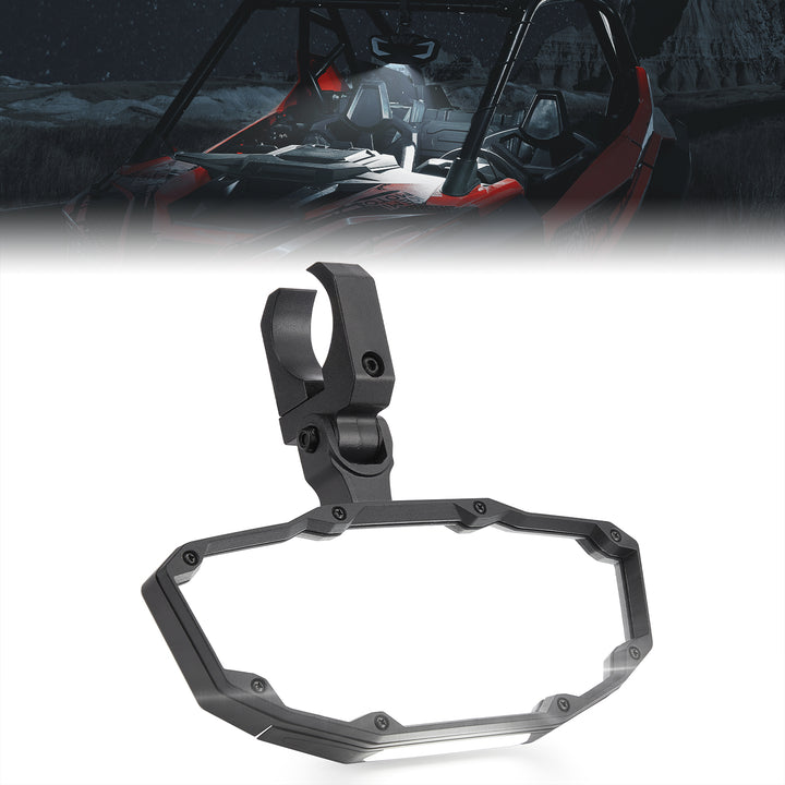 Universal Side Rear View Mirrors and Center Mirror Fit 1.75“ - 2" Round Rollbars - Kemimoto
