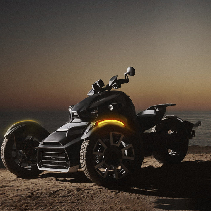 Can-Am Ryker Front Fender LED Light - KEMIMOTO