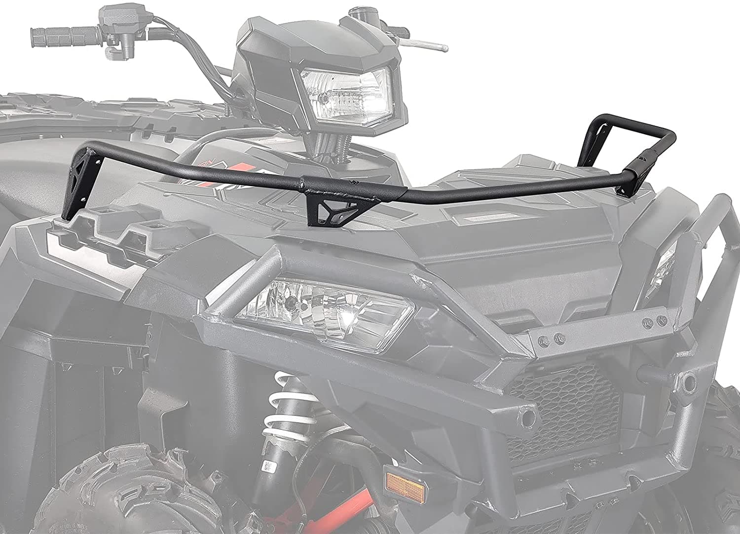 A & UTV PRO Front Bumper For Polaris Sportsman 570 450H.O. 2021 2022 2023 2024 2025 Heavy Duty Combined Front Trail Brushguard Bumper Protector Accessories St