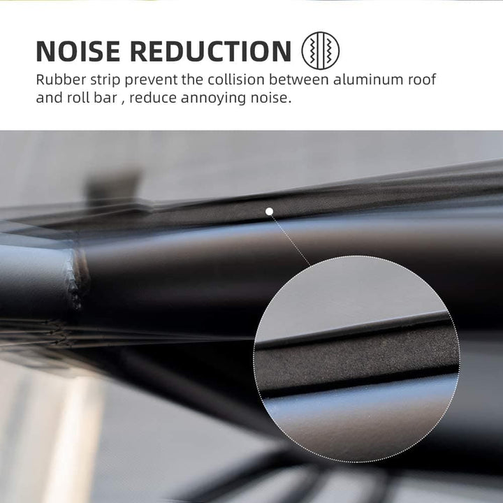 Polaris RZR 1000 Roof Aluminum fit 2014-2022 RZR XP 1000 | 900 | Turbo - Kemimoto