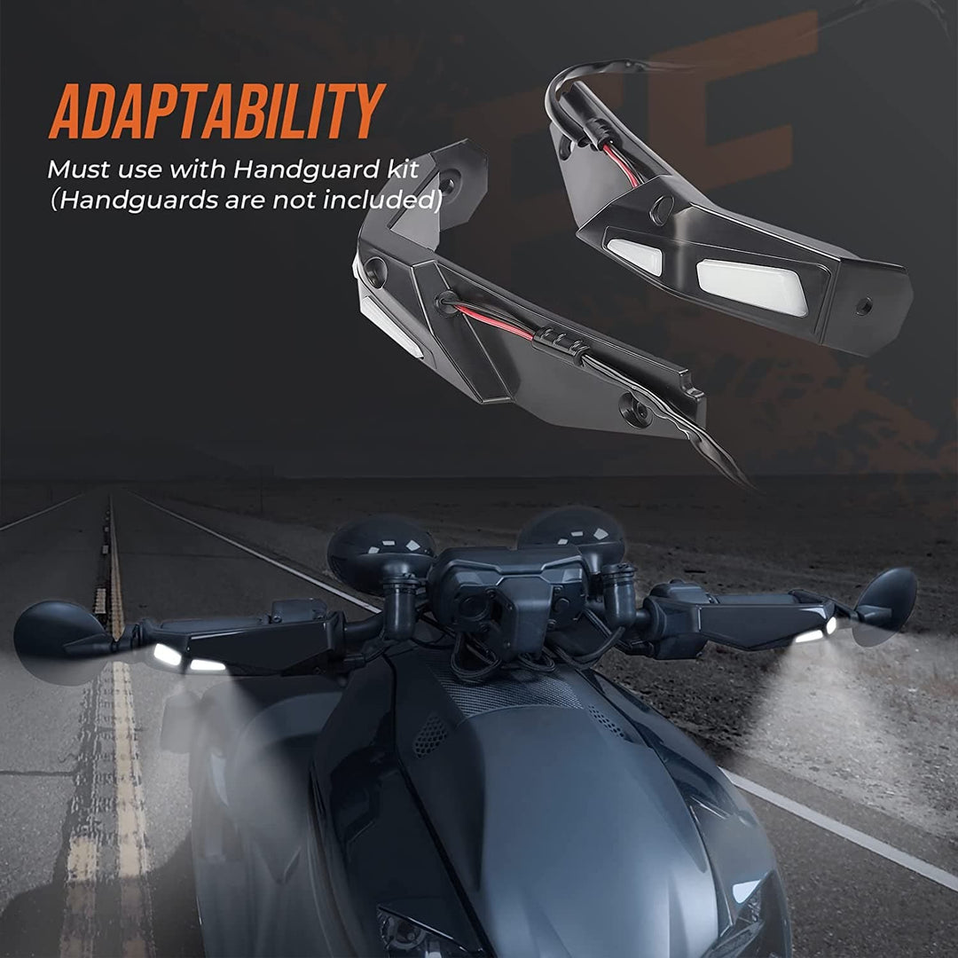LED Handguards Lighting For Can-Am Ryker Replace 219400820 - Kemimoto