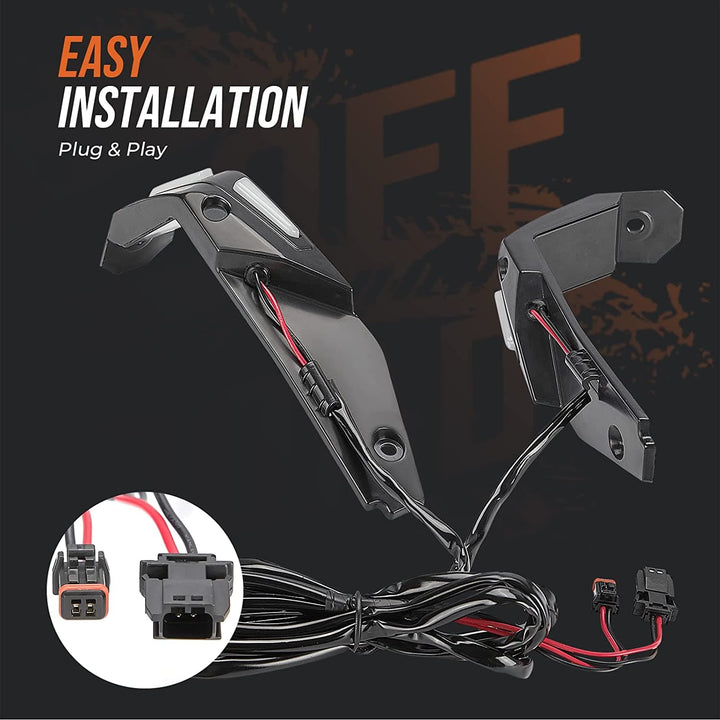 LED Handguards Lighting For Can-Am Ryker Replace 219400820 - Kemimoto