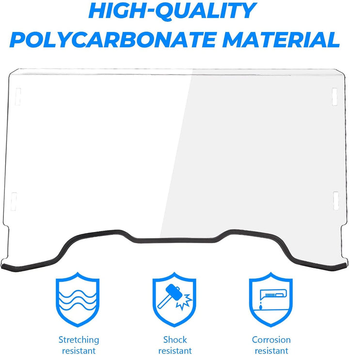 2014-2021 Pioneer 700/700-4 Pioneer Front Windshield Polycarbonate - Kemimoto
