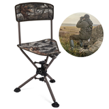 360° Tripod Swivel Hunting Chair with Backrest