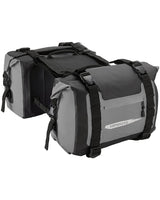 Luggage Bag, Waterproof Saddle Bags Side Bags for Motorbike Travel (25L*2)