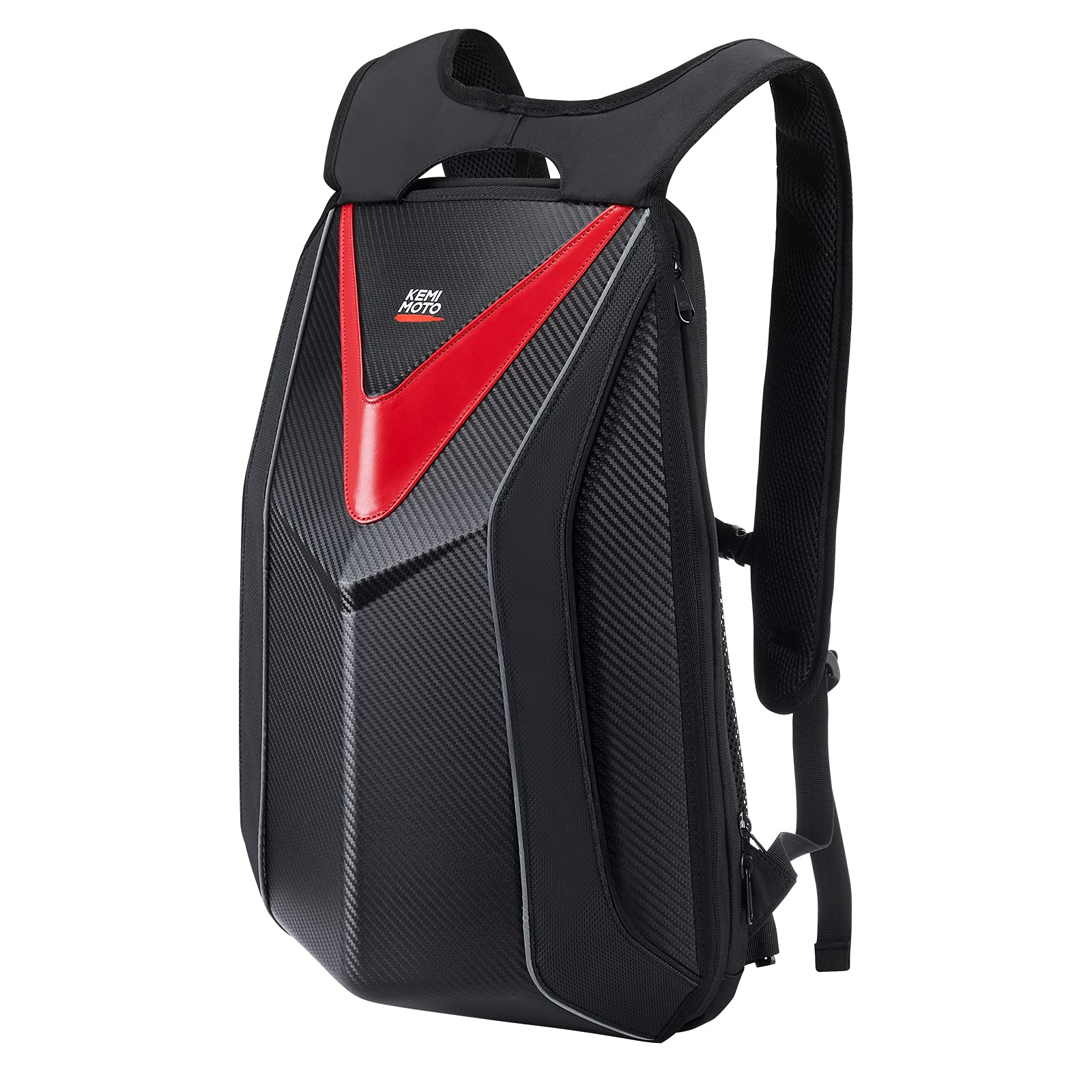 best motorcycle backpack padded laptop 20L Motorcycle Hardshell Expandable Backpack