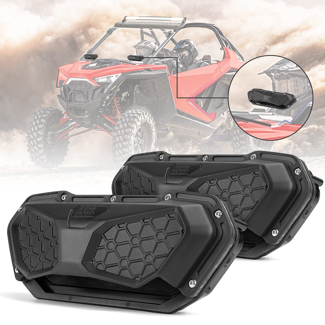 UTV Windshield Vent Kit Fits Polycarbonate Windshield - Kemimoto