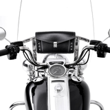 Motorcycle Windshield Bag Windscreen Studded Pouch for Road King