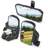 UTV Mirror Set for Ranger 500 570 900 1000 XP w/Pro-Fit tube cages
