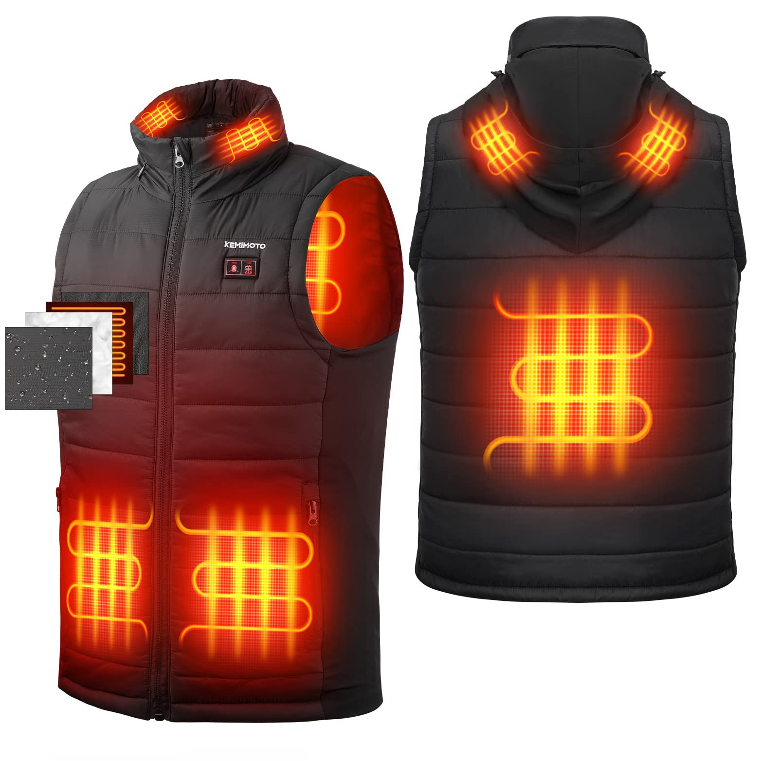 Men's Heated Vest – Kemimoto