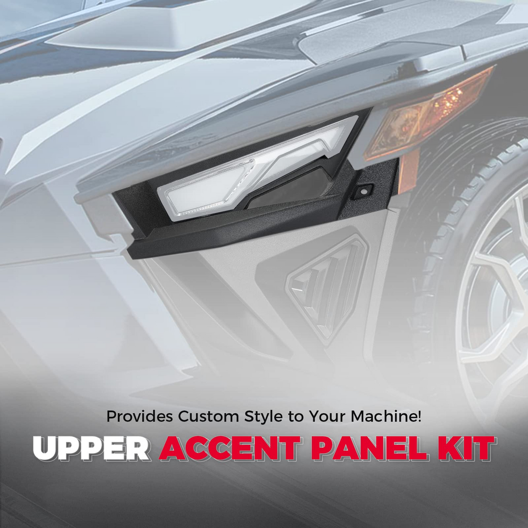 Upper Accent Pannel Kit Fit Polaris Slingshot S/R/SL/SLR/GT 2PCS - Kemimoto